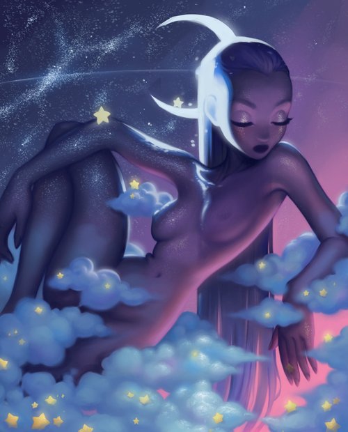 Fille de la Lune